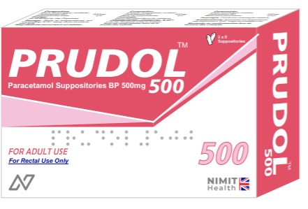 PRUDOL suppositories packshot